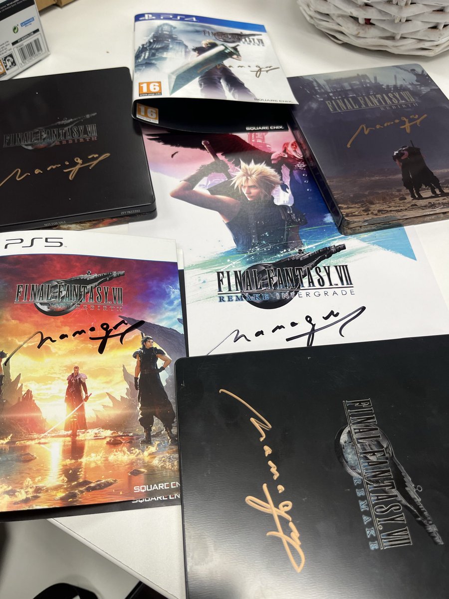 ts__villa's tweet image. [PR/INVITE]

Thank you so much to @SquareEnix for making this dream come true ❤️

I got to meet the one and only Naoki Hamaguchi!!! 

I got to play Final Fantasy Remake Intergrade on Nintendo Switch 2 and Xbox X/S 

Unreal day at the Square Enix Offices 

#NintendoSwitch2 #FF7R