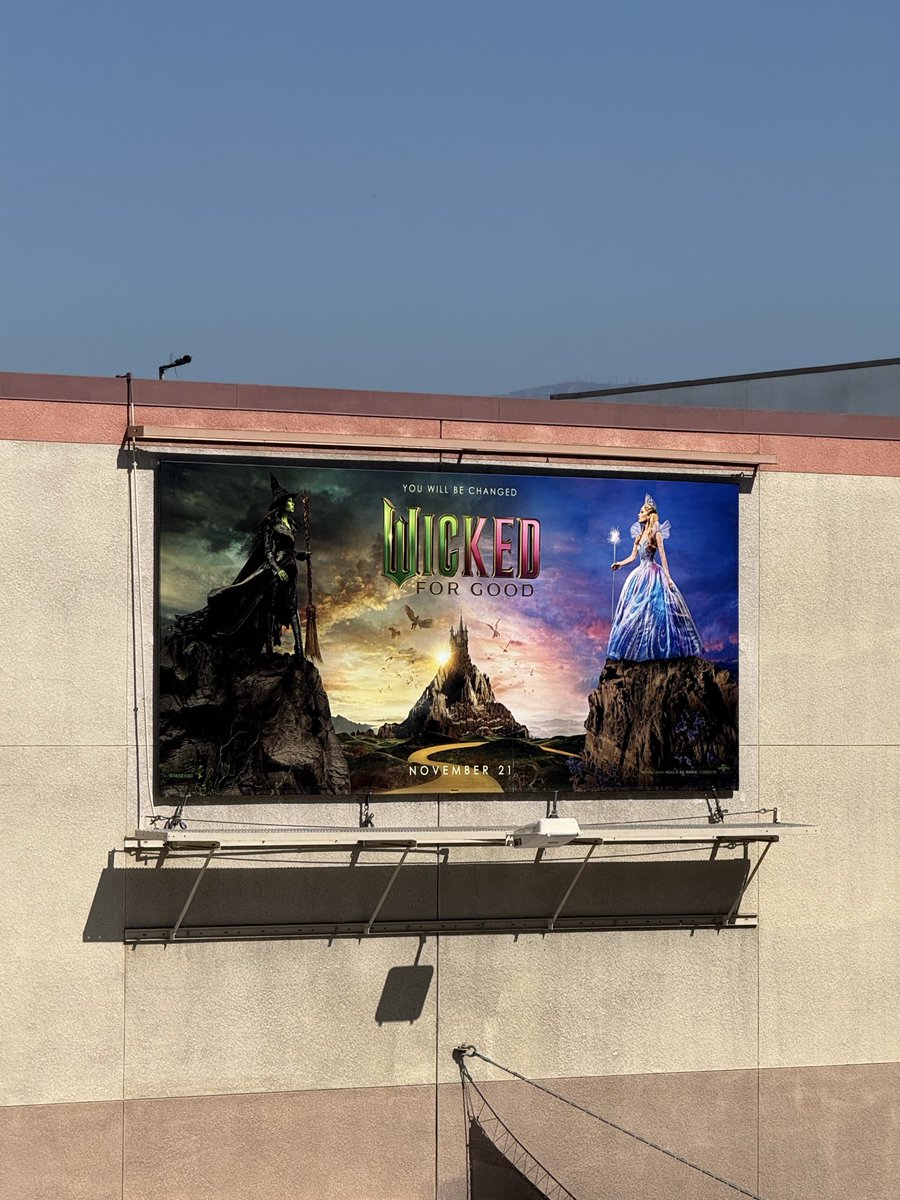 The Wicked For Good posters have arrived! 🫧💚💖