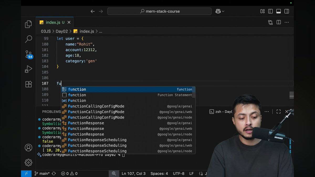 sohamm_shinde's tweet image. Day 17 #JavaScript:
The Modern Scope Rules (Block Scope):
const: Use by default. Cannot be reassigned (but objects/arrays it holds can be changed).
let: Use only if you need to reassign the value later.
#CodingTips #Frontend #ES6 #CoderArmy #js