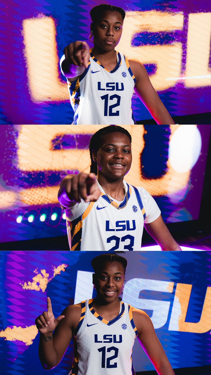 SEC's tweet photo. Tigers taking over the court 🔜  👑

@lsuwbkb | #SECTipoff26 https://t.co/j8OiD3l8Ox