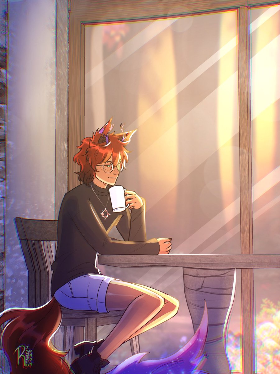 Takashi_Wolf's tweet photo. Waiting for someone 🌌
🎨: @Rotaniah 
#art https://t.co/UdIpIUpXxH