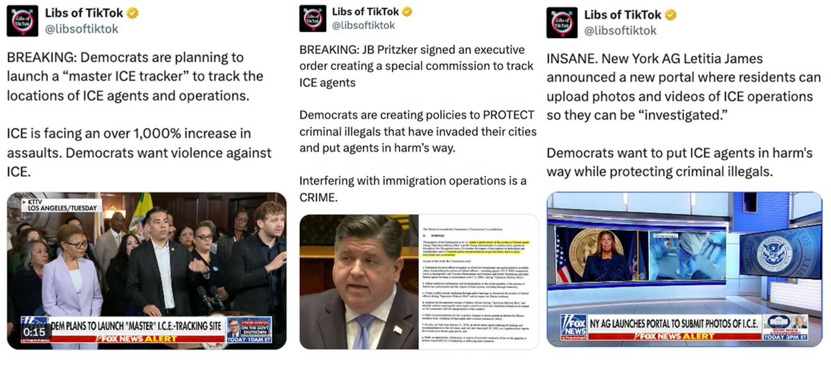 Democrats would rather spend YOUR tax dollars to spy on and dox ICE officers enforcing the law, than track down the criminal illegal aliens that kill and r*pe American citizens.

This is the Democrat party.