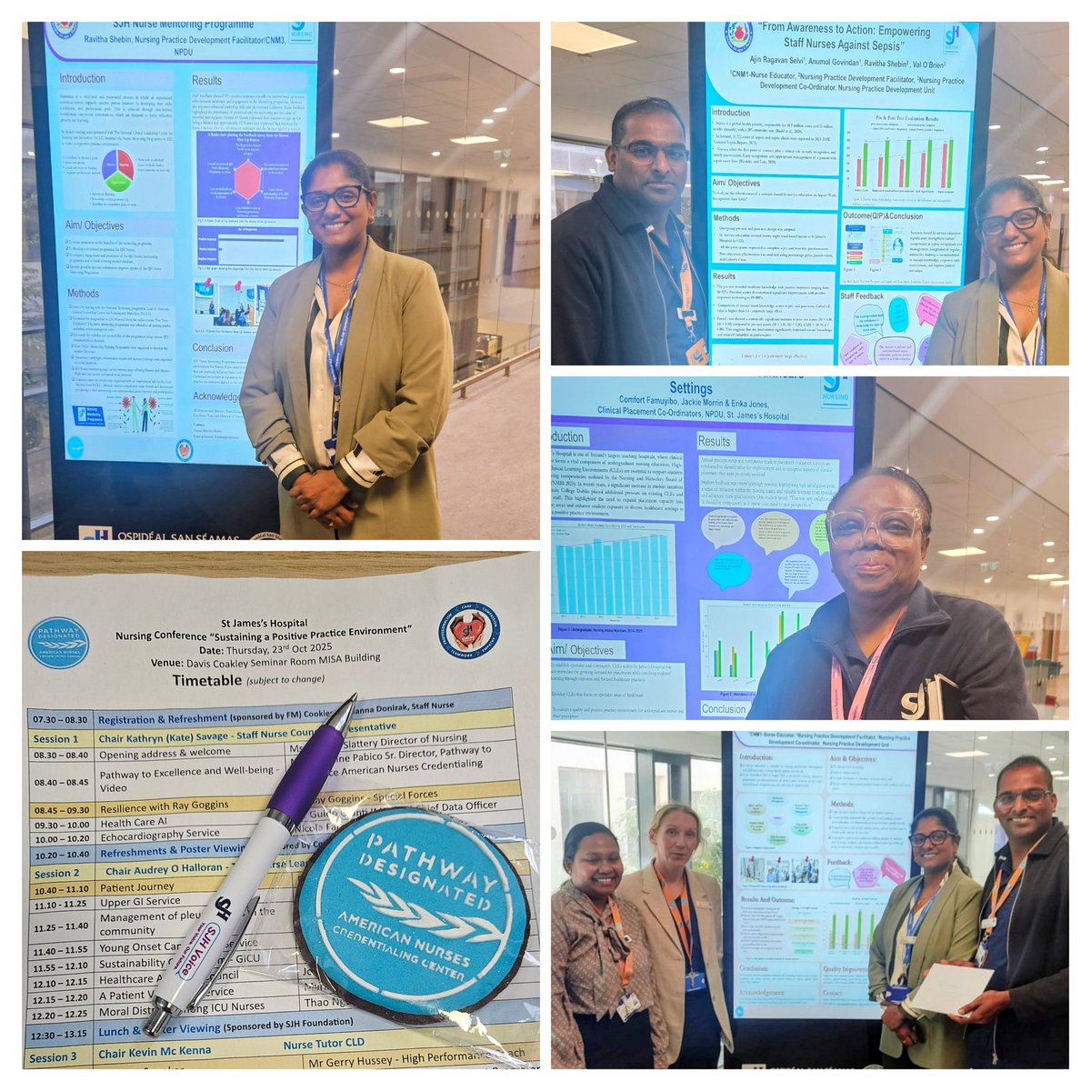 From being a speaker to having the winning poster... it was indeed a great day to celebrate #SJHnursing. The conference showcased Shared learning, well-being, leadership and many more, exemplifying the work done by Nurses. Well done all @AnuGovindan2 <a href="/Ajin1425901/">Ajin Ragavan Selvi</a> <a href="/SJHDoN/">Sharon Slattery DoN</a> #NPDU