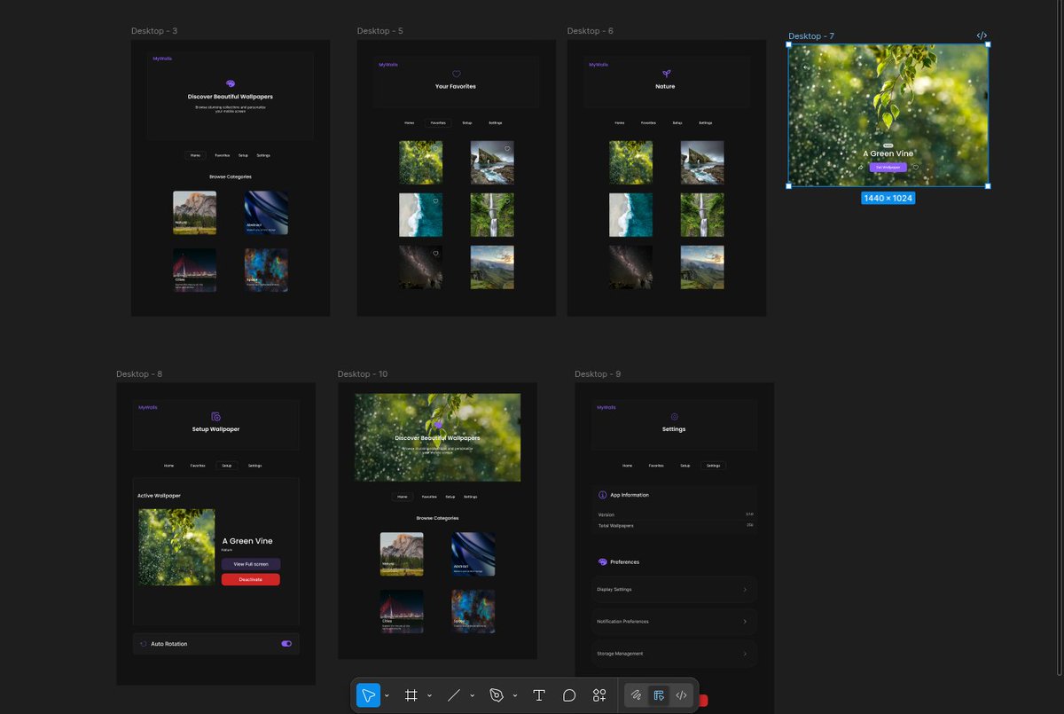 EmDee_21's tweet image. HNG internship stage 1 task:
1: Design a fun and engaging mobile app that introduces kids to programming.
2: Design a clean and minimal web app that allows kids to browse wallpapers by category, preview them and set them as active wallpaper.
#UIDesign