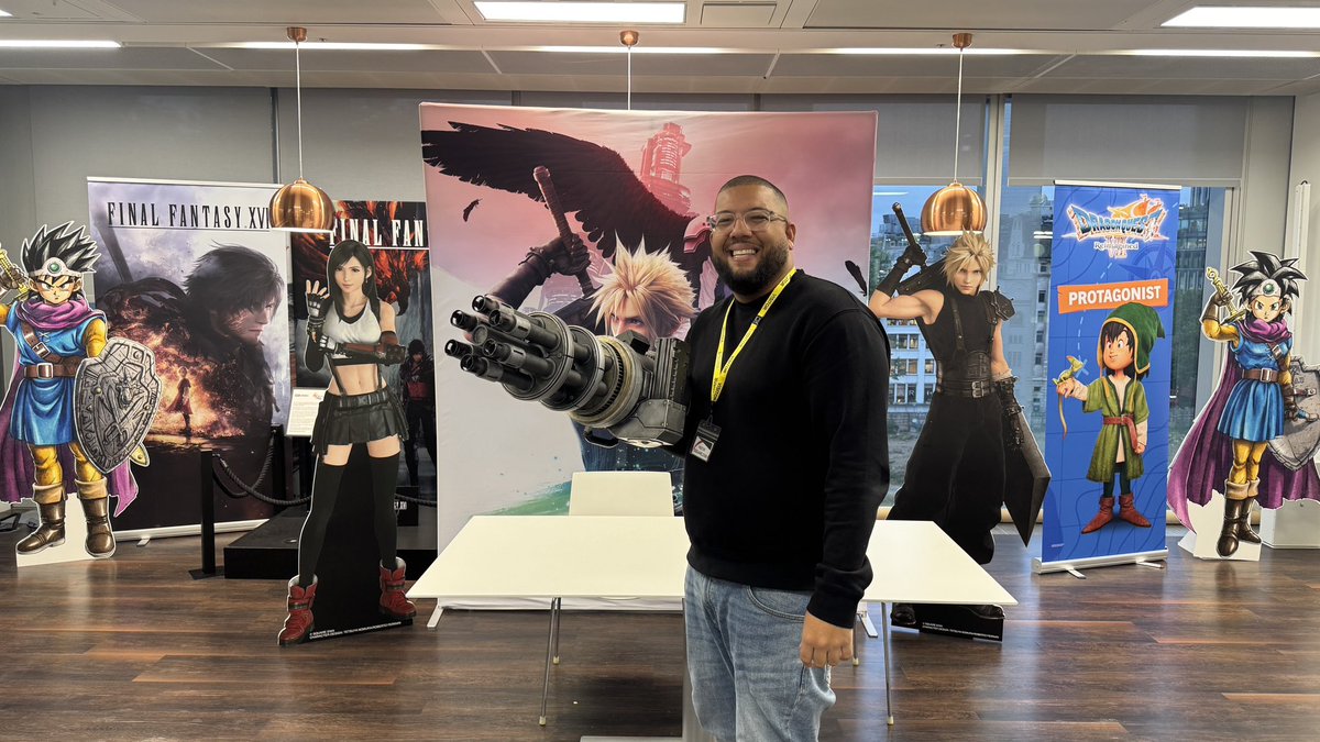 MCFixer's tweet image. Another incredible day huge thanks to @SquareEnix for welcoming me to the UK office! 

It was amazing to get hands-on with Final Fantasy Vii Remake on the @NintendoUK (Switch 2) and @xboxuk and to meet the legend himself, @nhamaguc  I was honestly so nervous, but truly grateful…