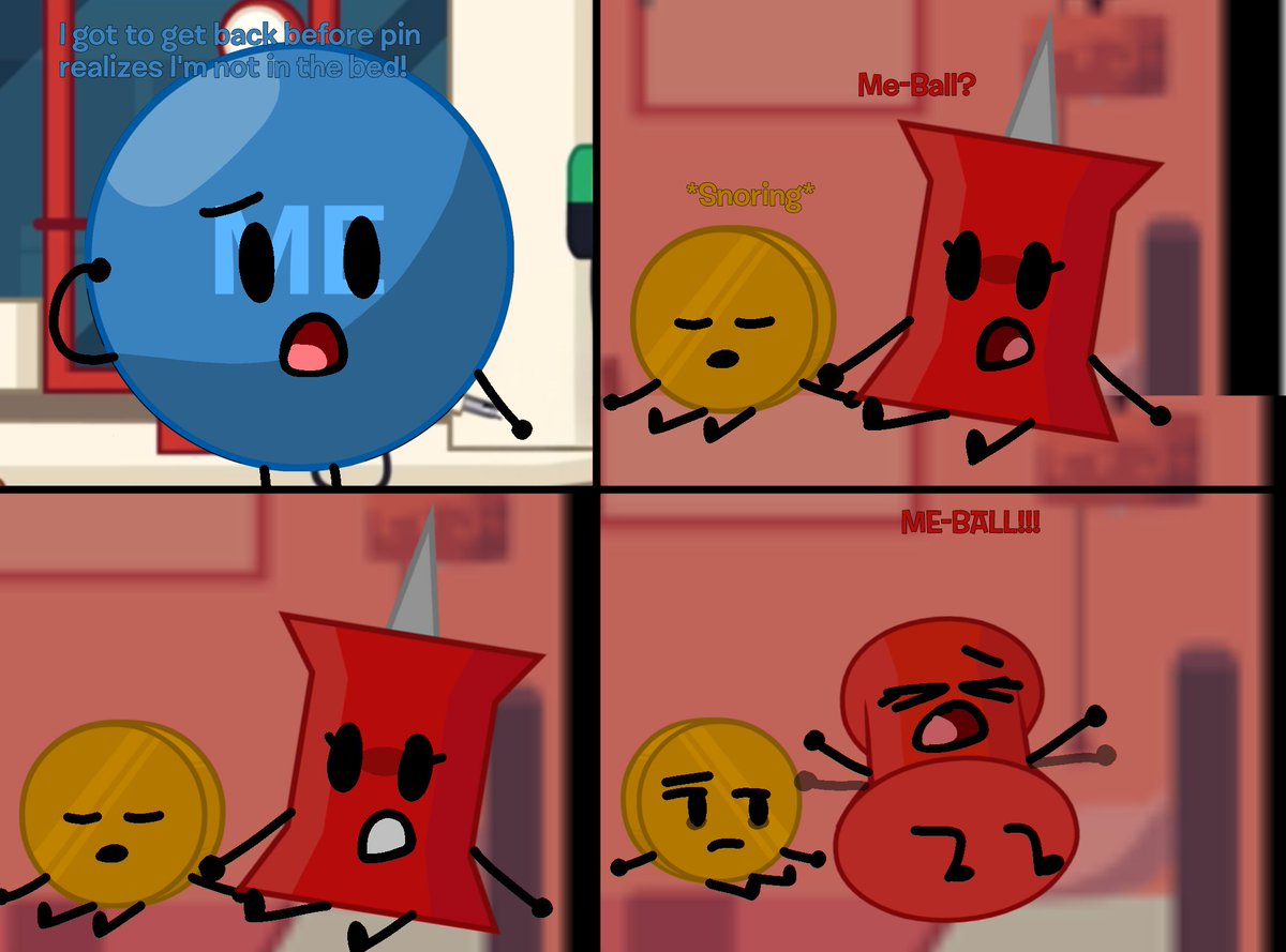 itsnumadoxOSC's tweet photo. Pin can't sleep without Me-Ball?! #bfdi #bfdia #bfb #tpot #objectshows #Meballbfb #pinbfb https://t.co/z7TRLYYlpZ