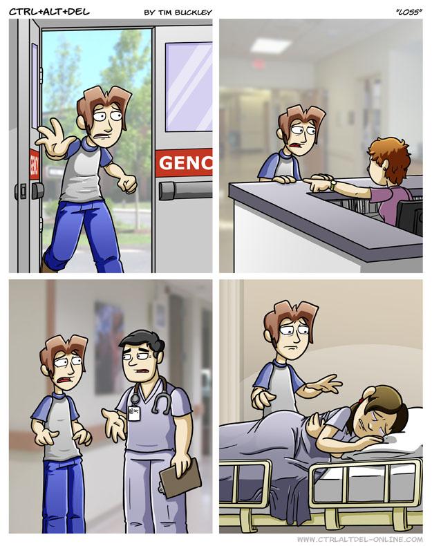 knowyourmeme's tweet image. On this day 23 years ago, Ctrl+Alt+Del (CAD), the gaming webcomic by Tim Buckley, premiered. Known for video game humor and long-running storylines, it’s also the origin of the infamous ‘Loss’ meme that has dominated the internet for nearly 20 years.