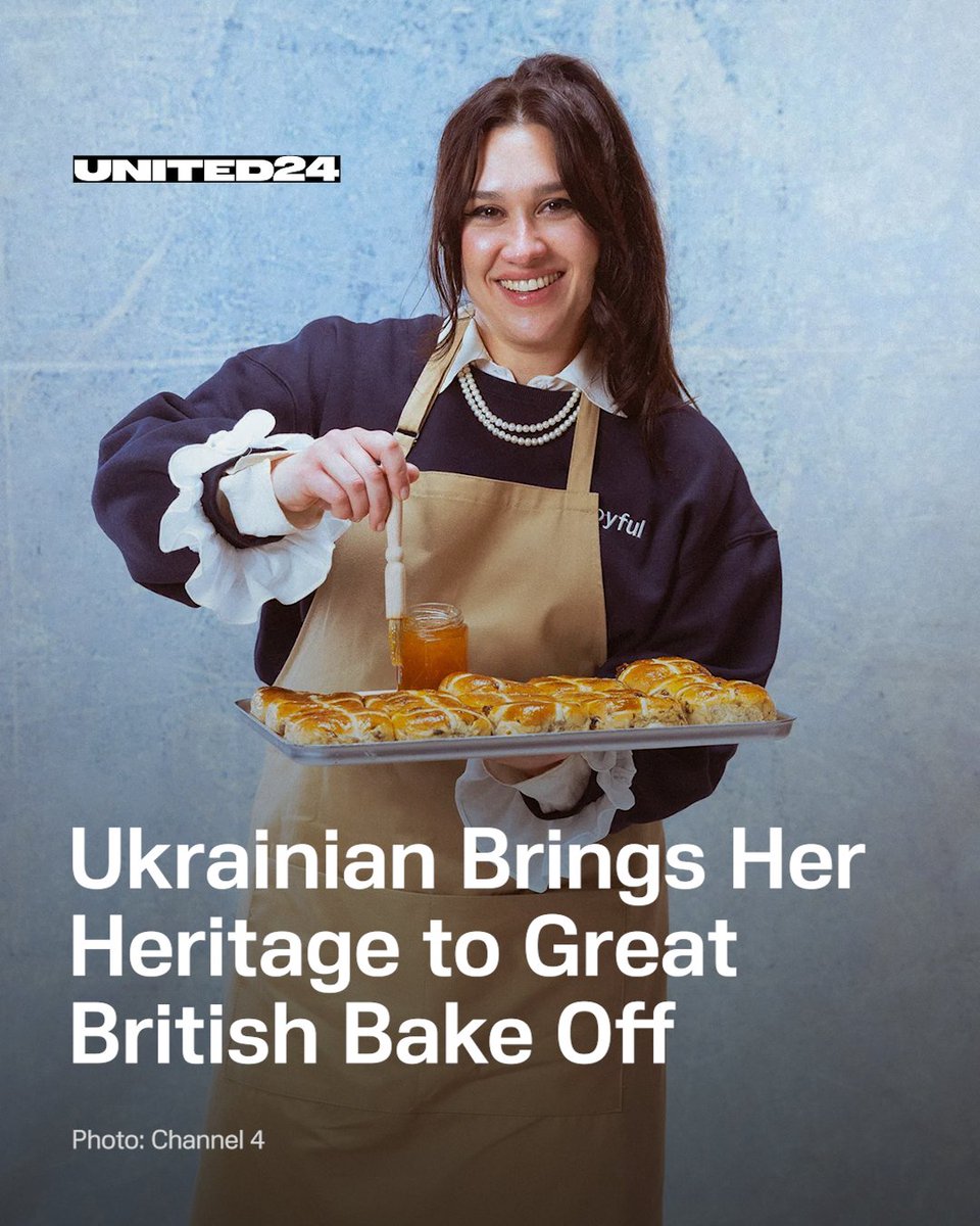 United24media's tweet image. Ukrainian baker Nataliia Richardson charmed audiences on The Great British Bake Off. 

This is her story ⬇️
🧵1/5