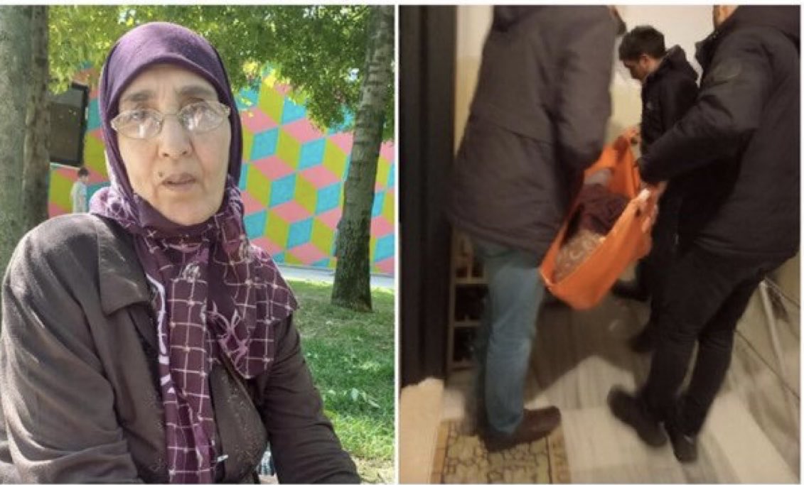 76 yaşındaki Hatice Yıldız, kızına 278 TL gönderdiği için 4 yıl 2 ay hapse mahkûm edildi.
Yüksek tansiyon hastası olan Yıldız, bel fıtığı ve görme kaybı sorunuyla da mücadele ediyor.Bunlara rağmen sedyeyle cezaevine taşındı!

HATİCE YILDIZ SERBEST BIRAKILMALI!

#KHKZulmü
