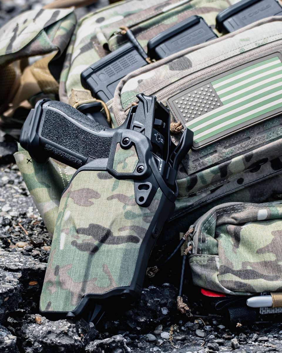 Blade_Tech's tweet image. VALOR® DUTY HOLSTER

Seamlessly integrates with your gear — designed to work flawlessly with your plate carrier and duty belt for a unified, mission-ready setup.

Available with genuine Cordura® wrap options to match your loadout and environment.

link in bio.…