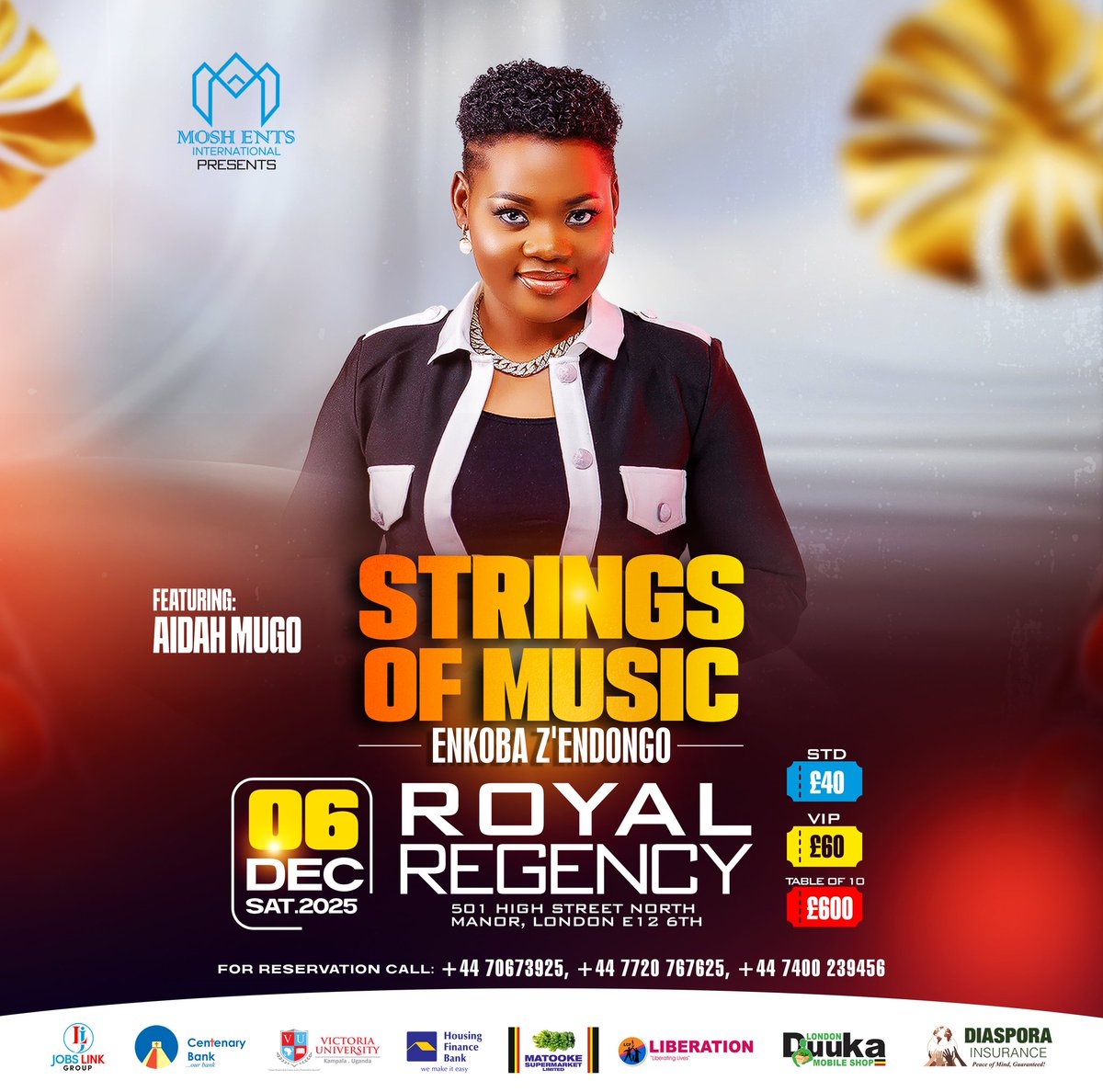 aidahmugo's tweet photo. London get ready 6th December tuli fena https://t.co/HCs5pQt9df