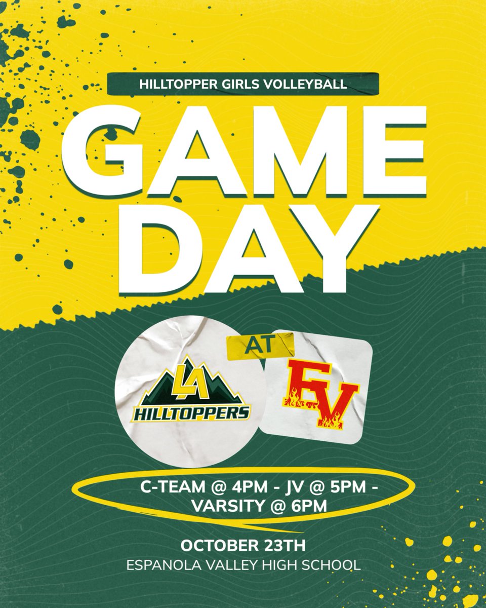 Come support Girls Topper Volleyball tonight at Espanola Valley High School!