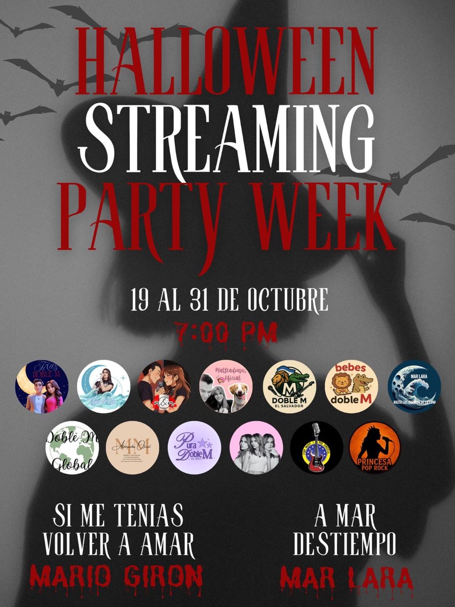 🌼💜 El ambiente ya está lleno de ritmo, arte y tradición Doble M 🎶
Nuestra playlist en YouTube ya está disponible!!!!💜🎧
Perfecta para acompañarte mientras esperas lo que viene esta noche 👀✨💀

🎨💜👀
Flores, colores y un toque del más allá 🌸
Ya descubrirán de qué se