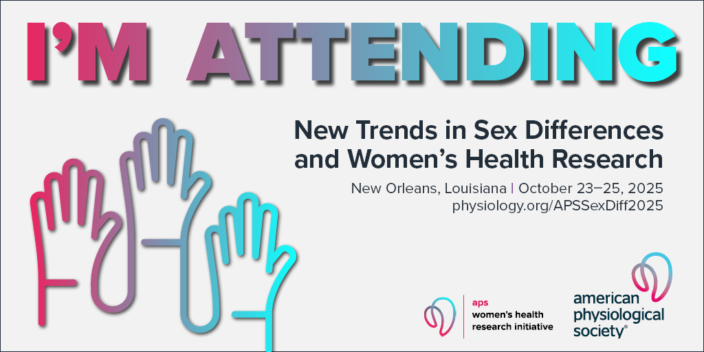 APSPublications's tweet image. 🤩 #APSSexDiff2025 is starting TODAY in the Tidewater Building at Tulane University School of Medicine. View the program at ow.ly/ITwe50XeeMA. Stop by the APS Publications table to learn about our journals.