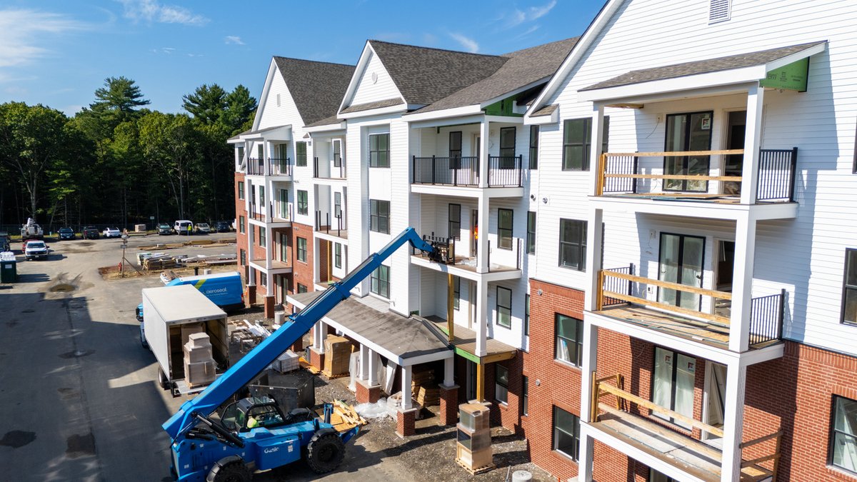 Multi-family progress in Middleboro, MA. 🏗️