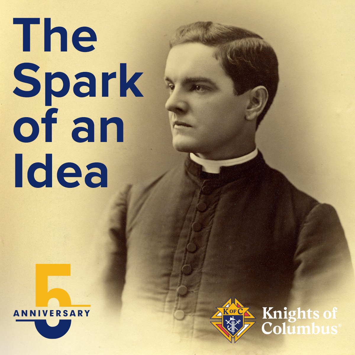 In 1882, Father McGivney gathered a group of Catholic men in the basement of St. Mary’s Church in New Haven, Conn., to found the Knights of Columbus — an organization built on charity, unity and fraternity. His dream was simple yet revolutionary: to strengthen men in the faith