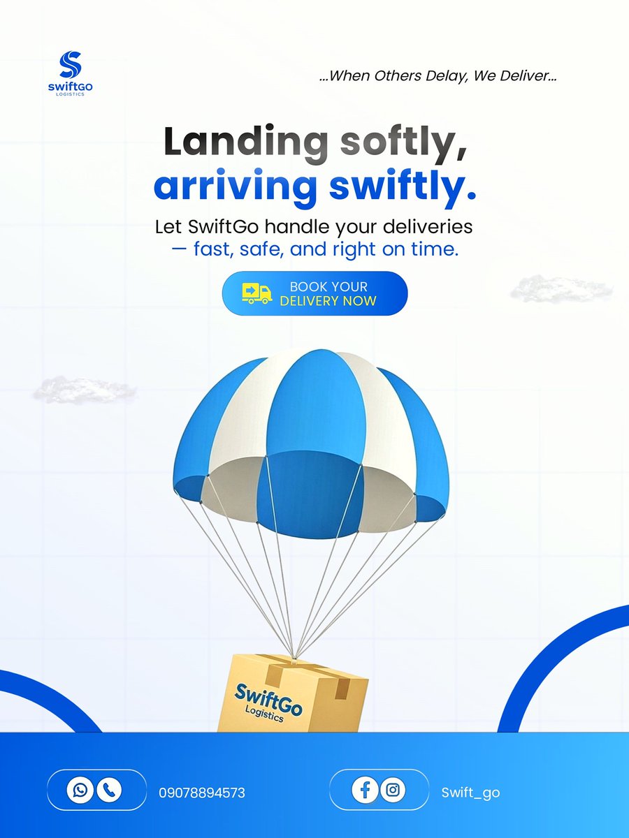 SanusiAbiodun05's tweet image. Social media designs for swiftgo logistics 
As a designer, one of my favorite things is turning an ordinary idea into a living identity.
Your thoughts about the design?
Hire me first rn your next design Projects