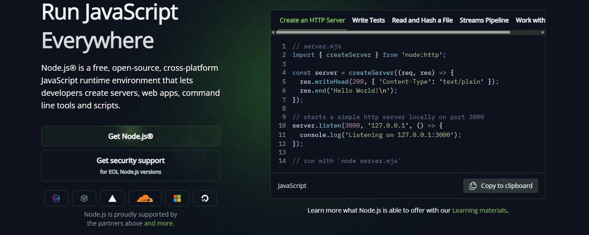 programmersatya's tweet image. 🚀 Major @nodejs Updates Every Developer Should Know!
✅ Enhanced Watch Mode - node --watch app.js for automatic restarts. Bye bye nodemon!
✅ Built-in Test Runner - Create tests without Mocha/Jest. Fast, simple, and native!
#NodeJS #JavaScript #WebDevelopment