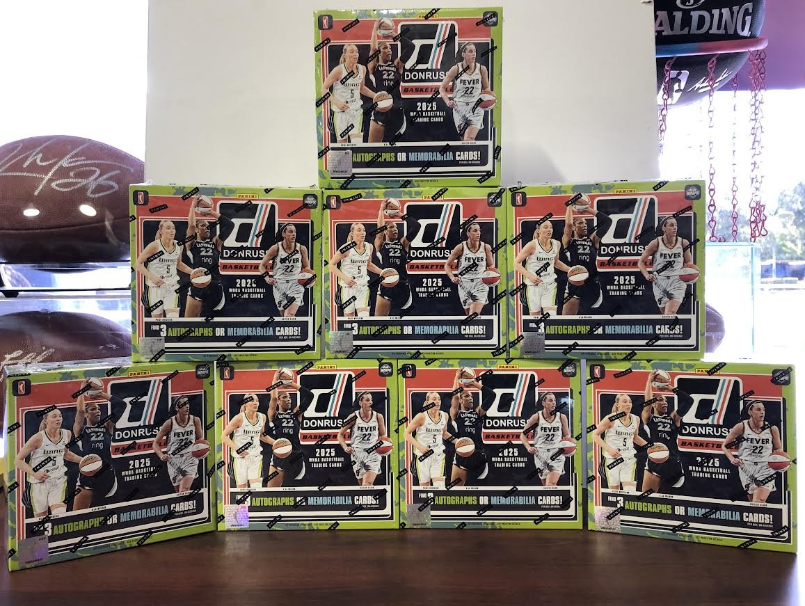 🚨🏀🏀NEW PRODUCT ALERT🏀🏀🚨 2025 Panini Donruss WNBA Hobby Box's are available NOW!!! Get yours today for a chance to get a Downtown! <a href="/paniniamerica/">Panini America</a>