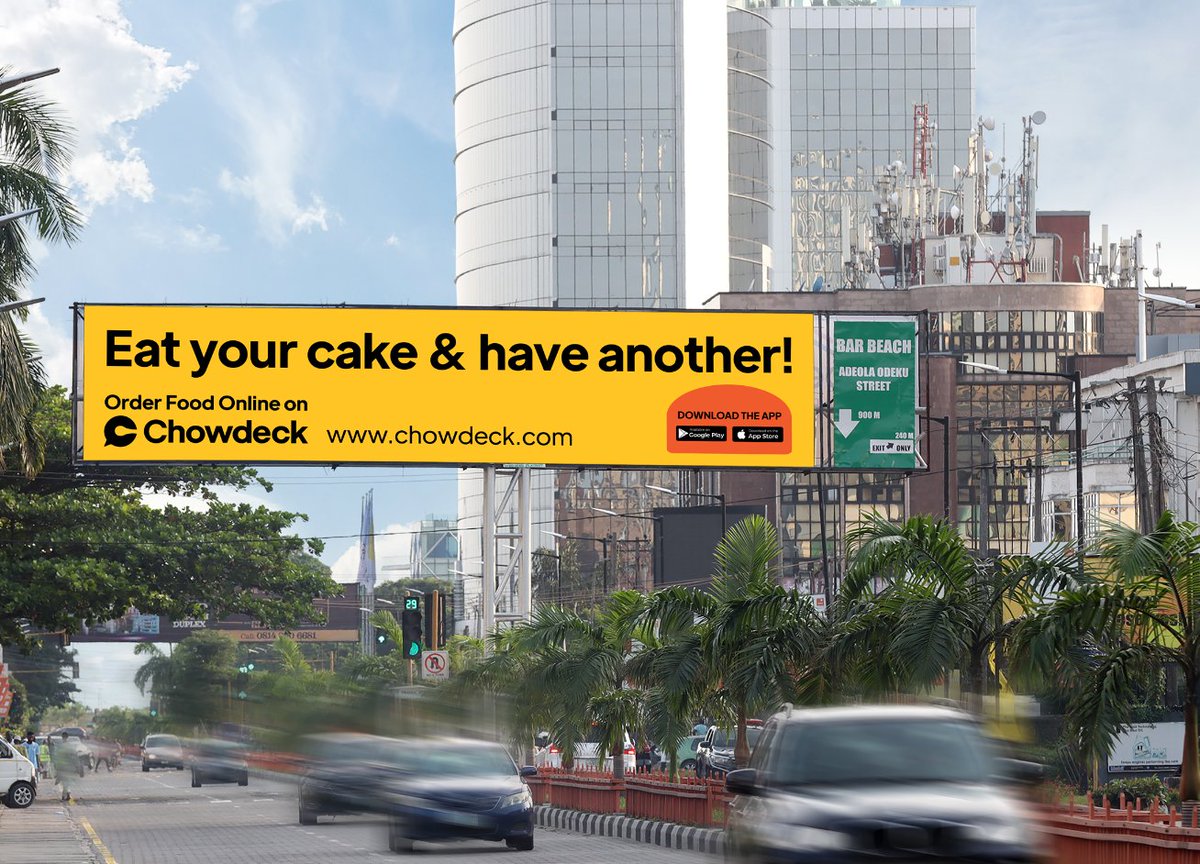 Chowdeck (YC S22) (@chowdeck) on Twitter photo We’re so glad you liked it 💚
We’ve been leaving some... helpful suggestions around Lagos 👀 Tell us which ones you've seen. We’re so glad you liked it 💚
We’ve been leaving some... helpful suggestions around Lagos 👀 Tell us which ones you've seen.