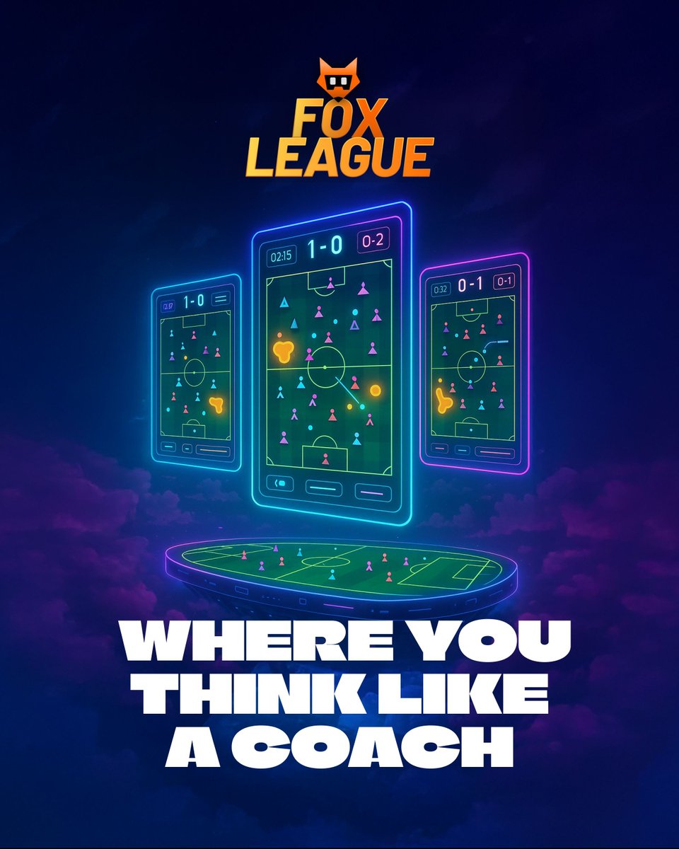 #FoxLeague. Where you think like a coach and win like a champion. 🦊 ⚽ 🏆 

Learn more 👉 foxsy.ai

<a href="/PulsarMvX/">Pulsar MVX</a> send 500 FOXSY to 100 reactions 

#AIGaming #SoccerGaming