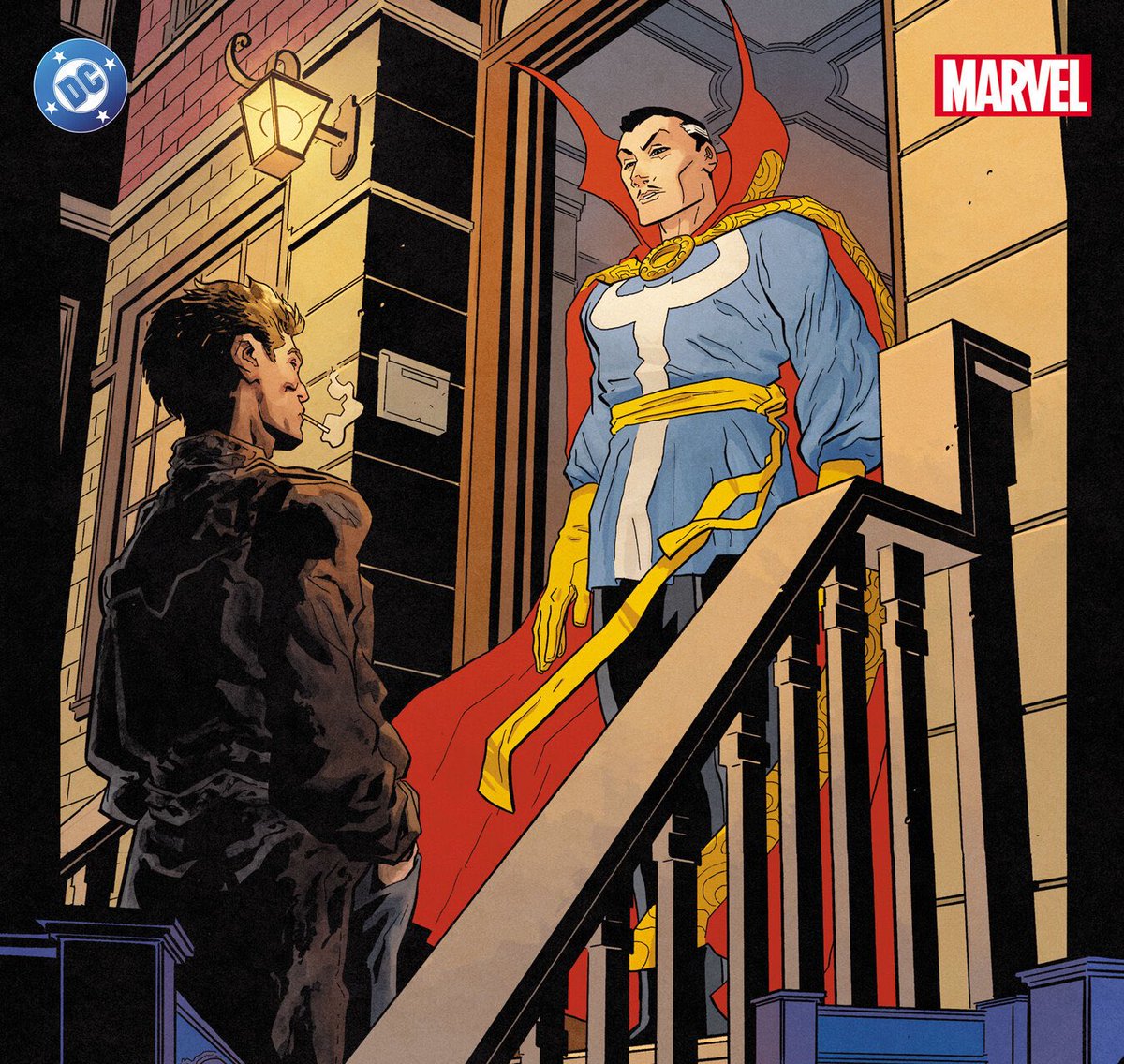 Doctor strange looks vibrant as fuck compared to Constantine I’m crying