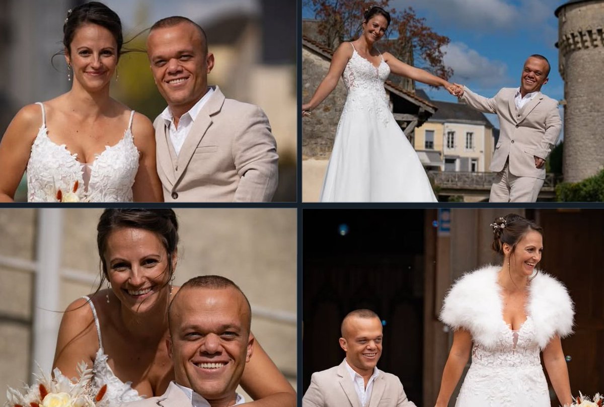 Mediasinfos's tweet photo. #PasseMuraille (de son vrai nom #AnthonyLaborde) célèbre pour son rôle dans #FortBoyard s’est marié le 27 septembre dernier avec #GaëlleDassy, sa compagne depuis 16 ans. Notre article est ici: https://t.co/exH9n2SnBz https://t.co/oYA0dlhxYX
