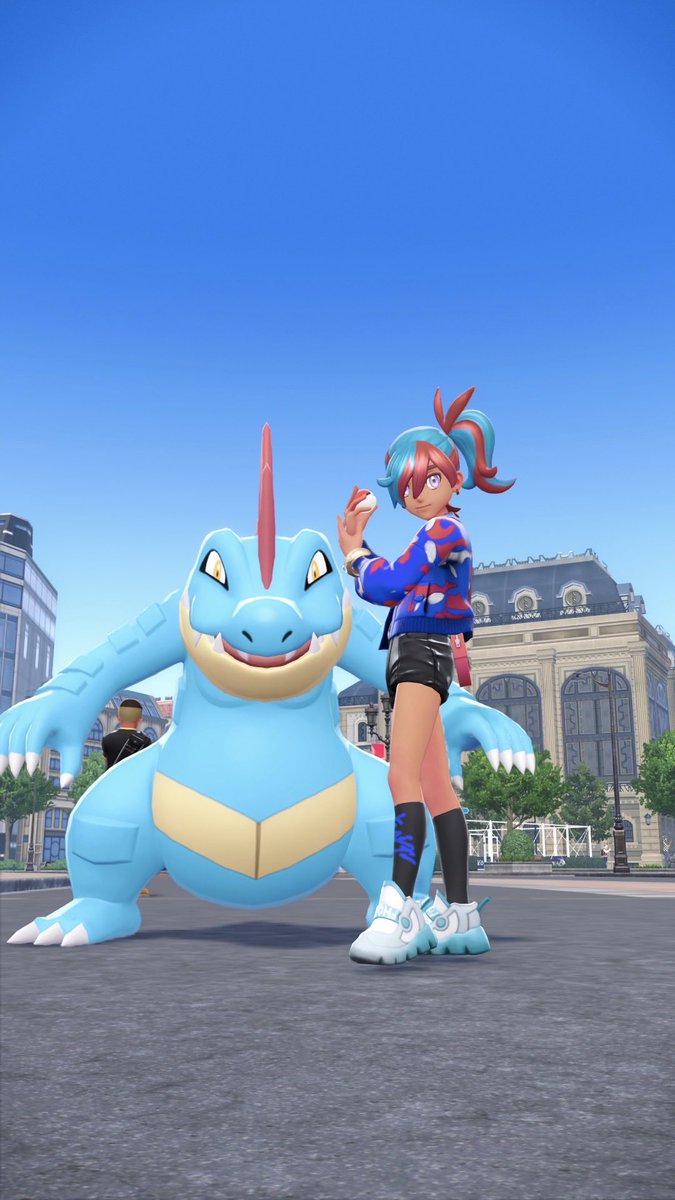 82leo10tk's tweet photo. ポケモンZAこうやって遊ぶもんだと思ってるので服のカラバリとかもっともっと欲しい( https://t.co/FtXidDx025