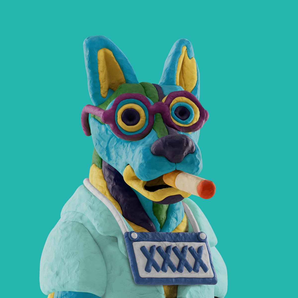 slym00n's tweet photo. I am my gamba dog and my gamba dog is me @SpicerQQ #NCITC https://t.co/SWgzQ7PBVL