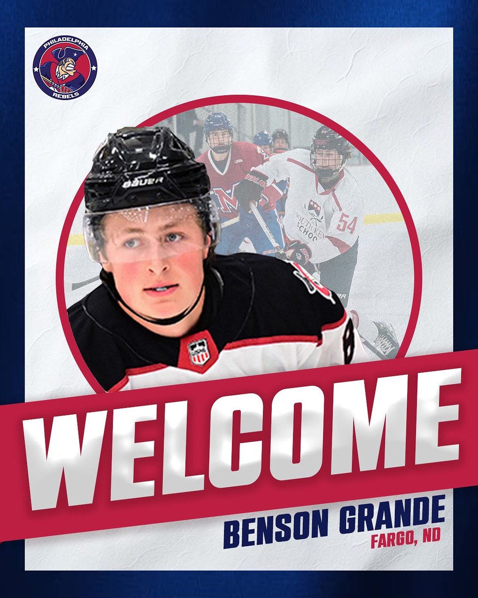 The Rebels are pleased to announce the addition of forward Benson Grande. 

Welcome to the Rebellion, Benson!