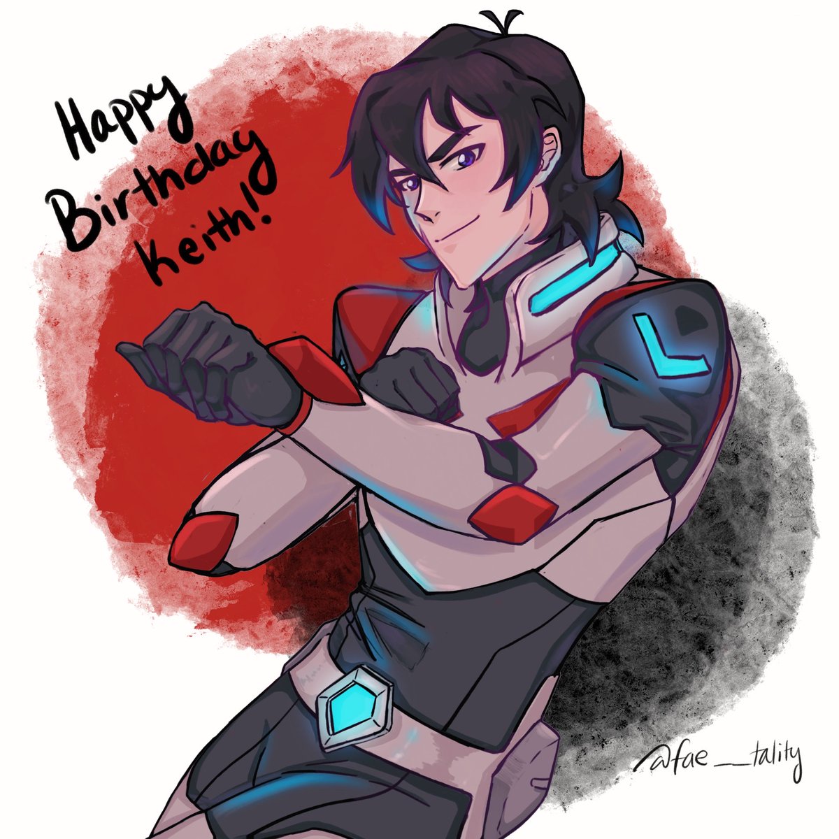 fae__tality's tweet image. happy birthday to my beautiful bbg (i was gonna draw him with hid knife but got lazy) 

#keith #keithkogane #vld #voltron #hbdkeith #art #digitalart #voltronlegendarydefenders #birthday #keithtober