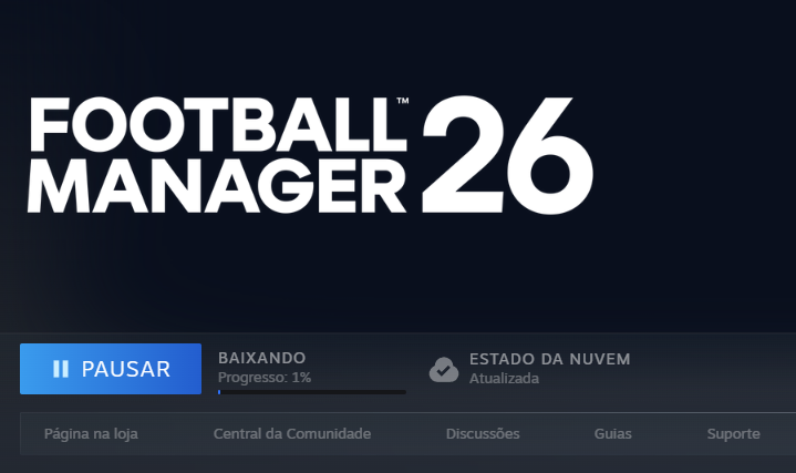 ELE ESTÁ ENTRE NÓS!!!

Liberada a beta do Football Manager na Steam e Epic. Lembrando que o lançamento oficial será dia 04 de novembro.