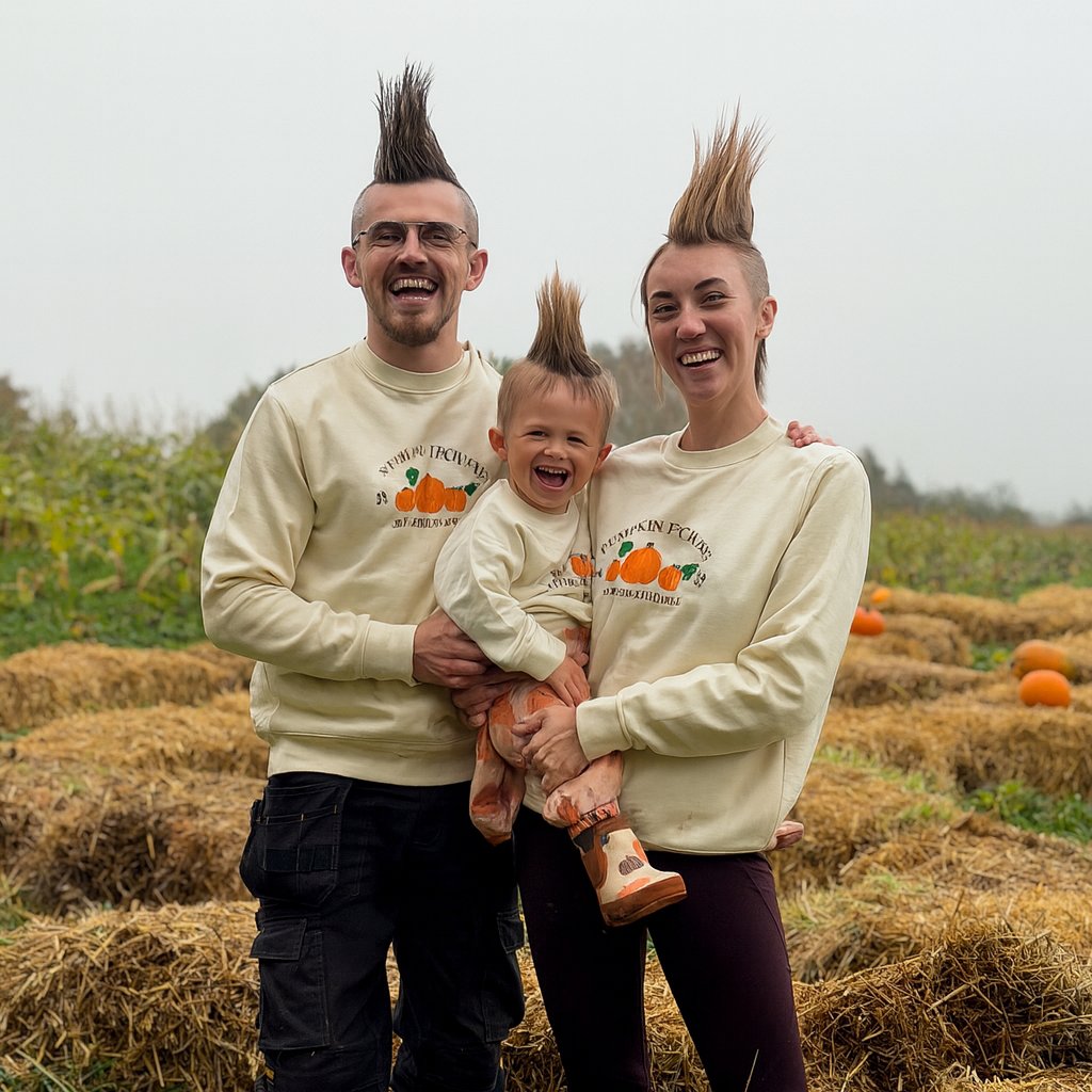 Creighton2023's tweet photo. @Syndicate saw in a recent vlog so gave it ago with AI but AI DID YOU WRONG sorry ☺️here's a mohawk 🤣.        Sorry.... https://t.co/NDsGnnPbRD