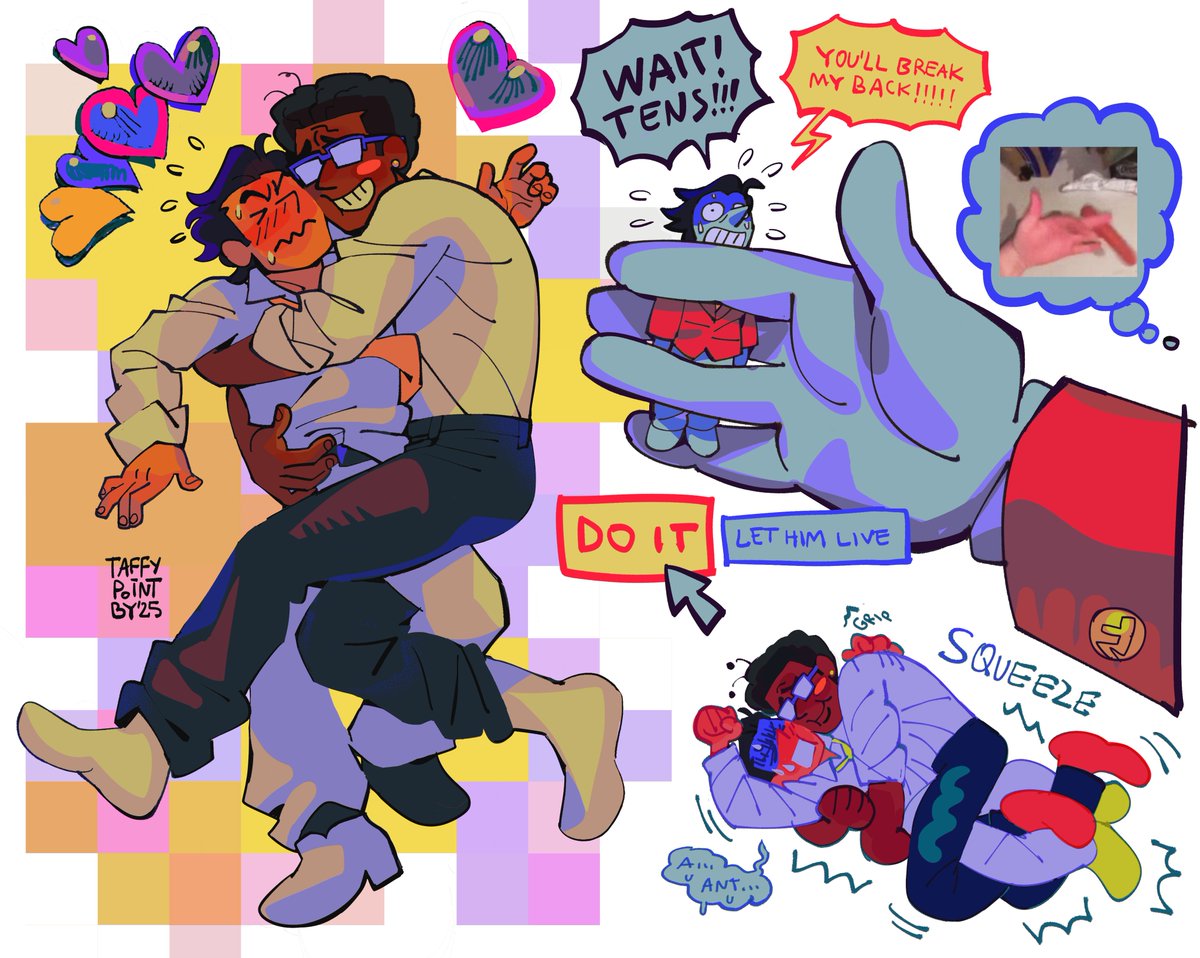 put your loved one in a chokehold or whatever they say