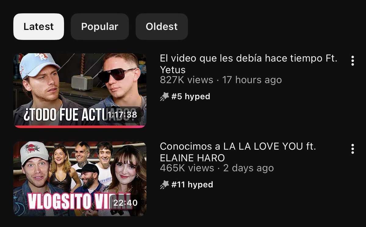 pero aldo sigue creyendo que su ship es lo que le da vistas jaja