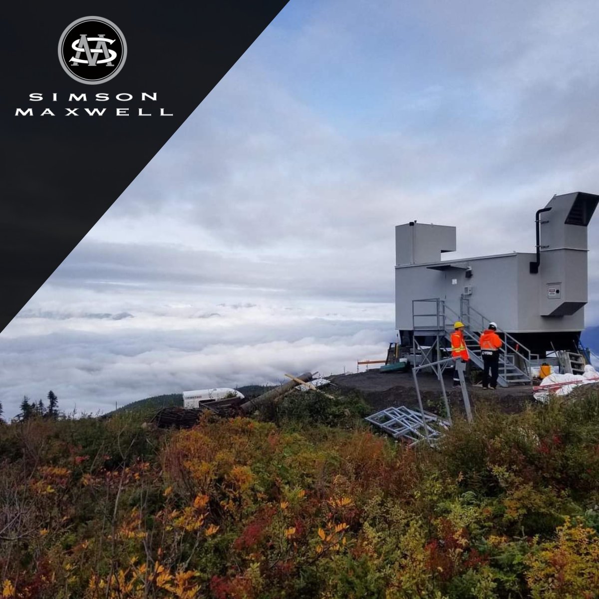 SimsonMaxwell's tweet image. Power above the clouds ☁️

Simson-Maxwell crews go where others won’t to deliver expert commissioning and service.

#SimsonMaxwell #FieldService #GeneratorExperts