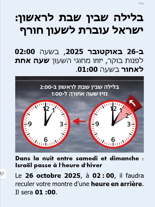 choukrun's tweet image. Chabath Parachat NOAH Horaires 5786 -זמני תפילות שבת פרשת נח, חשון תשפ&quot;ו