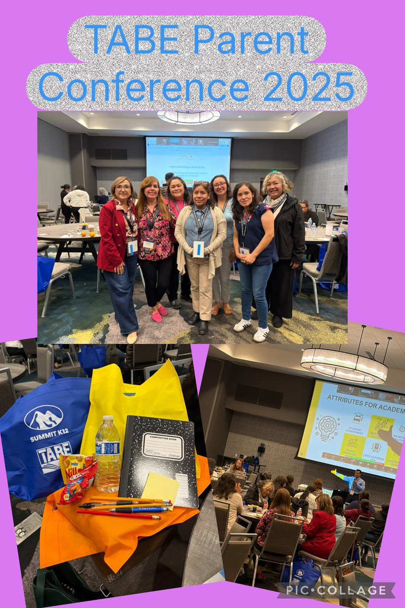 RISDMET's tweet image. TABE Parent Conference 2025
Celebrando el multilingüismo - aprendiendo juntos en TABE. ⭐️💕 #TABE2025