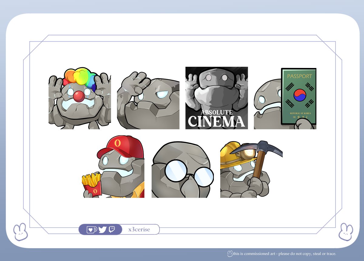 hi, man hat mir gesagt ich soll mal posten. 
Also tadaa ⋆ ˚｡⋆୨୧˚ new Emotes für <a href="/Obsess__/">Patrick Engelmann 🗿</a> ⋆˙⟡