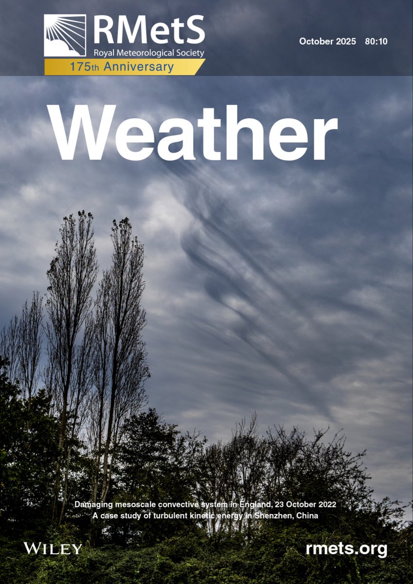 Important weather anniversary in the U.K. today. On 23 October 2022, a severe and damaging mesoscale convective system (MCS) developed and intensified over the English Channel and tracked north-northeastward into southern England, producing widespread damaging winds and moderate