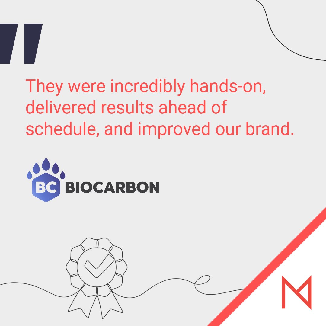 “They were incredibly hands-on, delivered results ahead of schedule, and improved our brand.” — BC Biocarbon

When B2B brands need more than a new logo, they come to us.

🔗 Read the full review: clutch.co/profile/millen…