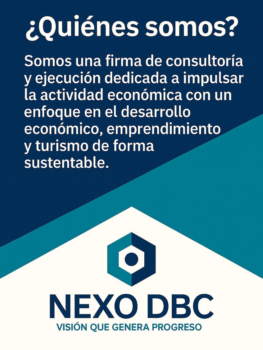 En Nexo DBC acompañamos a municipios, empresarios y comunidades a transformar ideas en proyectos que fortalecen nuestra economía, impulsan el emprendimiento y promueven un turismo más consciente y sostenible.

💻 nexodbc.com
✉️ daphne.barbeito@nexodbc.com
#NexoDBC