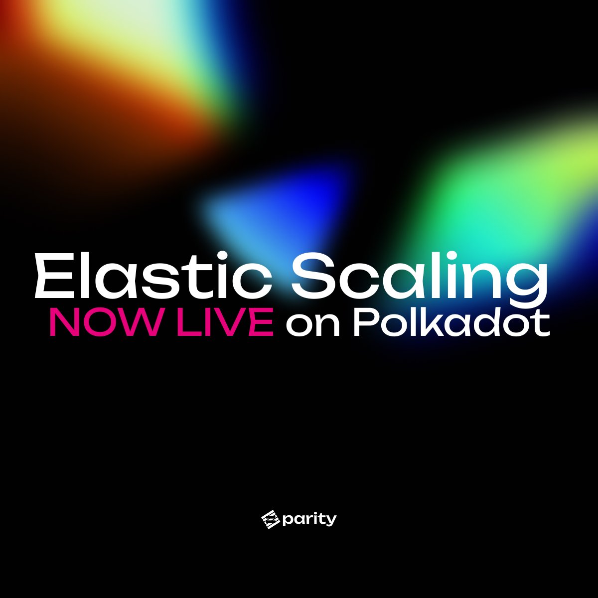 paritytech's tweet image. Elastic Scaling is now live on @Polkadot ๐
Introducing vertical scalability for rollups, enabling parachain teams to handle growing demand more efficiently and deliver a user experience very close to Web2 for end-users. 
Letโs unpack what this means for builders ๐งต๐