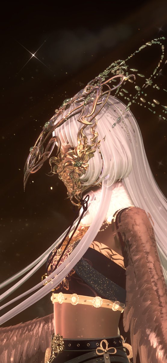 残業と休日出勤の合間に作った
白頭鷲さん🦅
ハロウィンコーデ早く作らなきゃ...！！

#シャイニングニキ
#シャイニキ