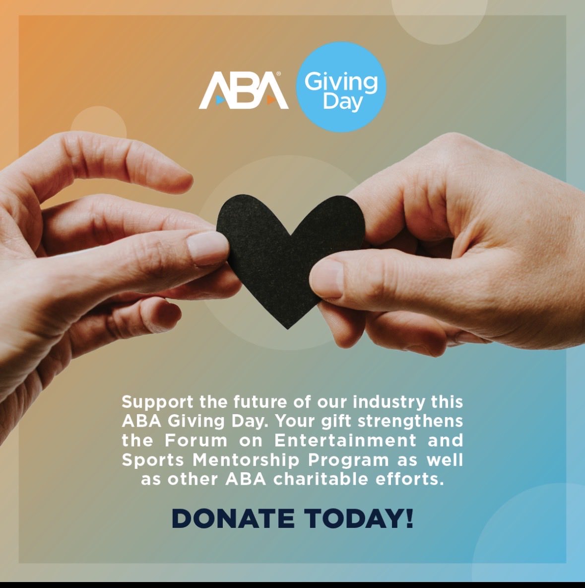 It’s here!! Day One of our Annual Meeting! We are excited to kick off the day! And today is ABA Giving Day. You can donate to the Forum at this link givingday.americanbar.org/campaigns/foru…