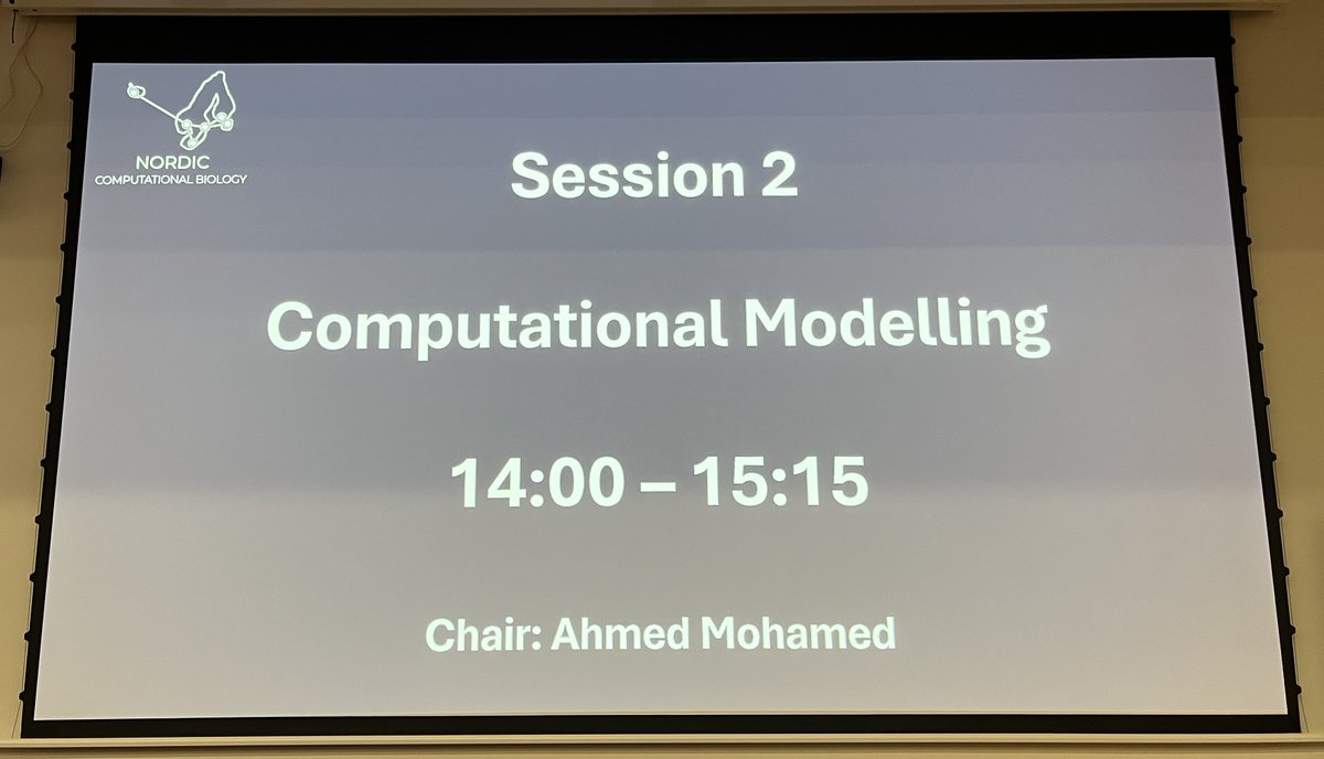 NordicCompBio's tweet image. Next up: Computational Modelling! 🧠From ecosystems to organs, this session shows how data drives discovery with @ETordoni, @fahadsohrab and Marko Vendelin #NordicCompBio #ComputationalBiology #NCBWeek2025 #SystemsBiology #Bioinformatics #Nordics