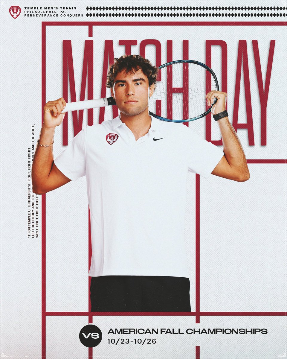 On to Oklahoma! 🎾

🆚 | Fall American Championships
📍 | Tulsa, Okla.
🗓️ | 10/23 - 10/26
📈 | tinyurl.com/bdzmc5ds

#GoOwls