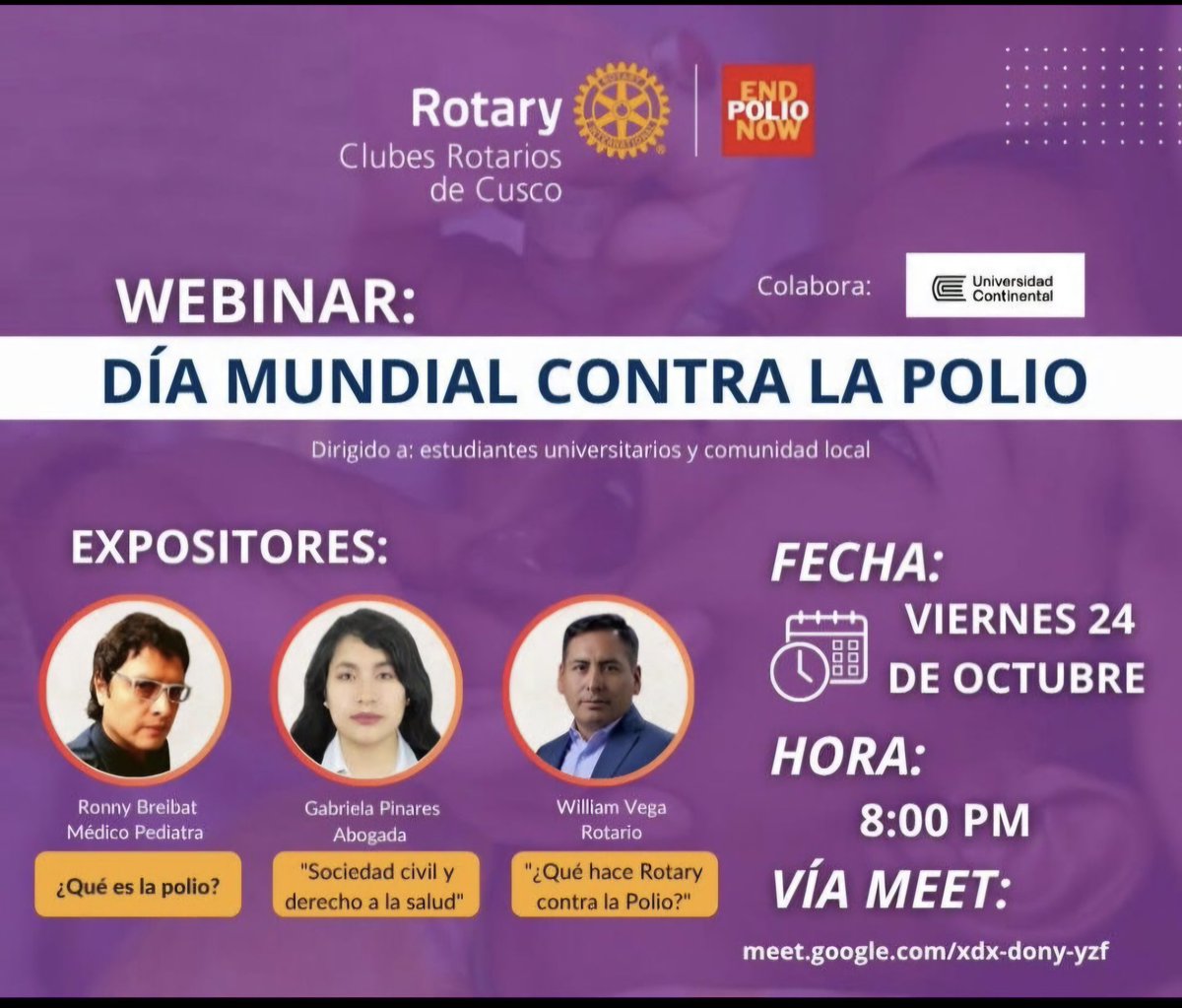 willypaucarsilv's tweet photo. #Rotary Internacional https://t.co/syUOveYeki