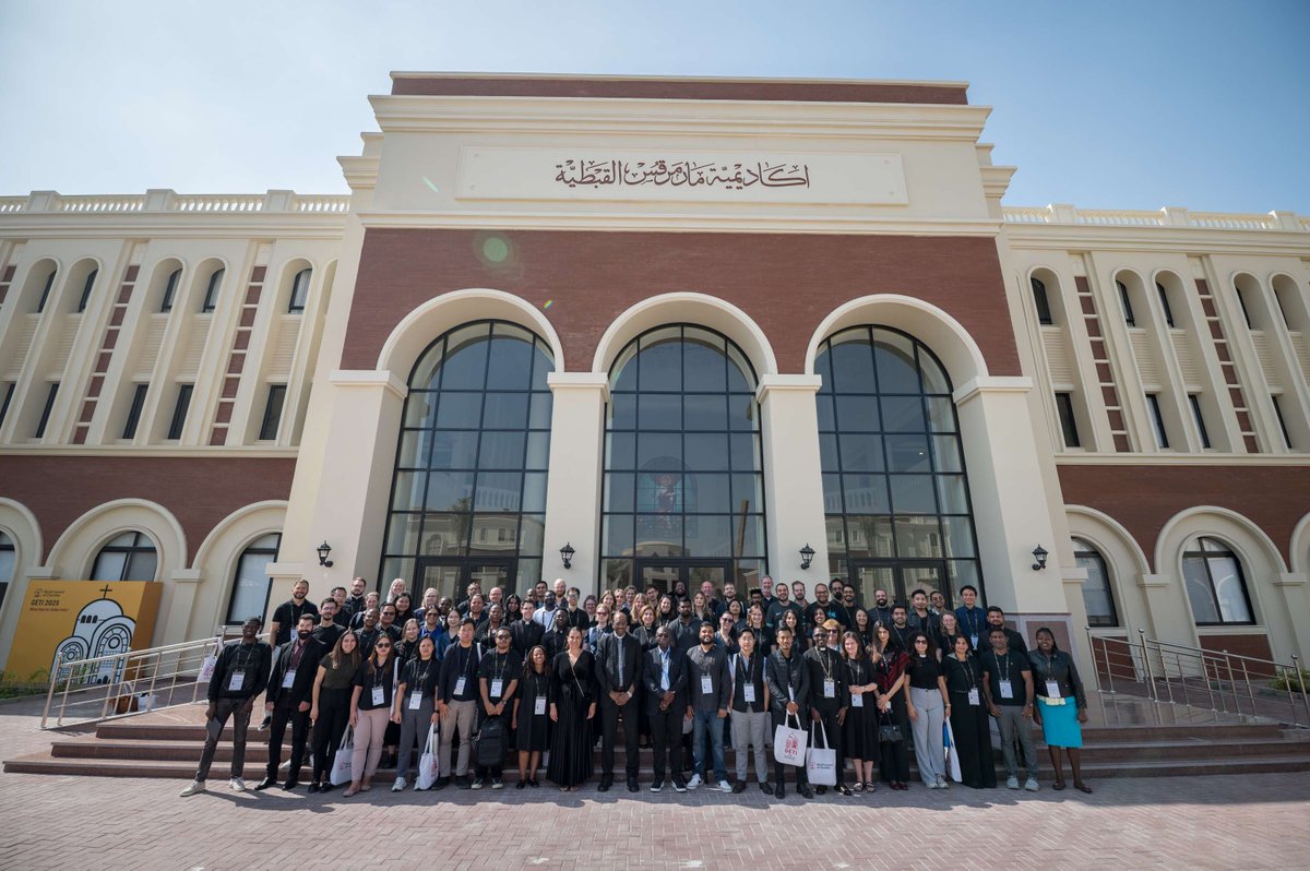Standing for a world without rape and violence. 🖤

#GETI2025 participants in Wadi El Natrun, Egypt, joined #ThursdaysInBlack with WCC General Secretary Rev. Prof. Dr Jerry Pillay.

📷 Share your #ThursdaysInBlack photo and tag @WorldCouncilofChurches!