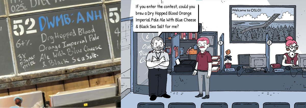 Just spotted the beer from our game on the menu board at RØØR in Oslo!
"3 x Pilsner price" 😆
#indiegames #craftbeer #Oslo